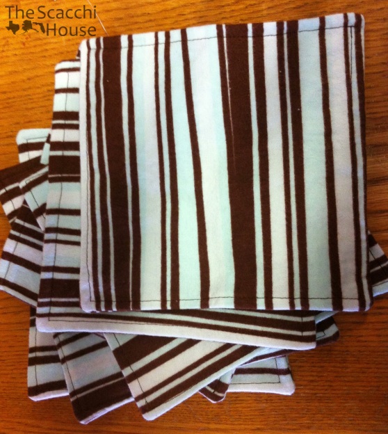 The Scacchi House: Sew Your Own Cloth Paper Towels