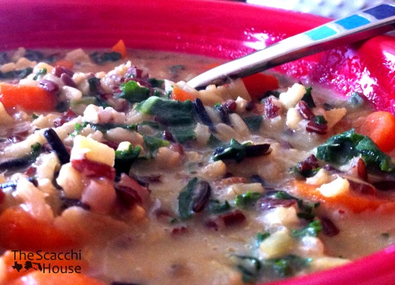 The Scacchi House: Veggie & Wild Rice Soup